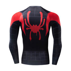 Rashguard de Jiu-Jitsu personnalisé avec logo, uniforme BJJ, maillot de compression en Spandex imprimé par sublimation pour le surf, la lutte et les sports actifs - Product Image 6