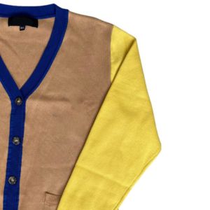 Custom North Carolina A&T State University Varsity <b>Cardigan</b> <b>Sweater</b> With Embroidery Chenille logos high quality materials - Product Image 4