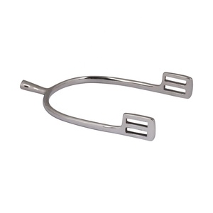 Dressage Rowel Spur สำหรับผู้ชาย,W Smooth SS Rowel No 14ผลิตภัณฑ์สำหรับขี่ม้าผลิตภัณฑ์สำหรับขี่ม้าเดือยม้าสเปอร์สแบบอังกฤษ - Product Image 6