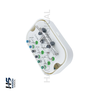 Kit de chirurgie implantaire dentaire : Collecteur d'os dentaire, perceuse à os auto-affûtante, kit de perçage pour implants dentaires, pour usage en chirurgie orale - Product Image 5