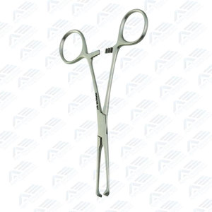 Pinzas Quirúrgicas Allis de Acero Inoxidable Premium con Dientes Entrelazados Delicados para Agarrar Tejidos Blandos - Product Image 6