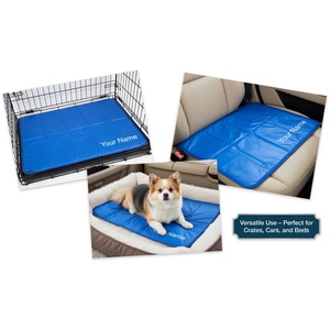 Wholesale OEM/ODM Large Dog Cooling Mat 27x43 Inch Solid Self-Cooling Gel Pad Non-Toxic Summer Pet <b>Bed</b> Kennel <b>Crates</b> - Product Image 4