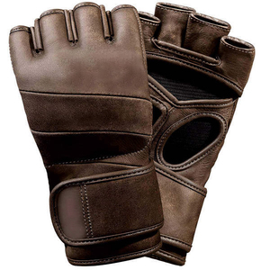 Gants de grappling MMA 100% cuir pour l'entraînement et la combat, gants de boxe à bas prix pour les arts martiaux et la boxe - Product Image 5