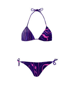 Women's Micro Bikini Set Breathable <b>Material</b> OEM Service Beachwear Two Pieces With Plus Size Feature - Product Image 1
