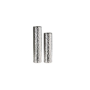 Florero de metal versátil, contenedor decorativo elegante para flores artificiales frescas, decoración interior para el hogar, hotel, restaurante - Product Image 4