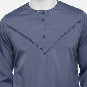 Túnica Tradicional Omaní Informal para Hombre Musulmán, Talla Grande, para Oración, Ropa Islámica con Diseño Especial, Venta al Por Mayor - Product Image 4