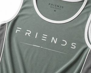 Camiseta Deportiva Casual de Fibra de Bambú Ecológica para Hombre, Talla Grande, de Secado Rápido, Diseño Personalizado, Transpirable - Product Image 3