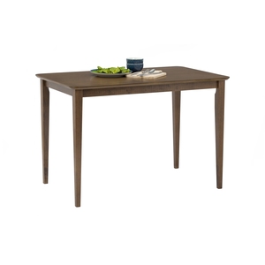 Modern Minimalist Wooden Flatpack Rectangular <b>Dining</b> <b>Table</b> with Durable Rubberwood Base for Hospitality and Home Use - Product Image 4