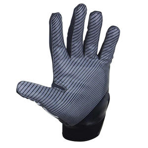 Guantes Deportivos Negros y Blancos para Exteriores con Palma Antideslizante, Estilo Clásico para Equipamiento de Fútbol - Product Image 5