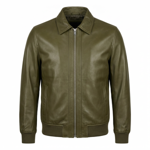 Chaqueta de Cuero para Hombre Resistente al Viento, de Alta Calidad, con el Mejor Diseño, Ropa Masculina, Chaquetas de Cuero para Hombre Aptas para Uso Prolongado - Product Image 4