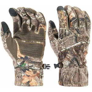 Gants de chasse pour hommes pour temps froid, gants d'hiver isolés durables, gants de camouflage pour tir à l'arc, aventures en plein air, gants avec logo - Product Image 1