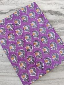 Tissu en coton indien fait main en gros, tissu imprimé à la main Sanganeri de Jaipur, matière première pour la confection de vêtements - Product Image 6