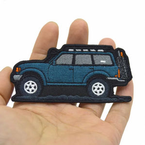 Etiquetas Bordadas para Cartón, Parches de Fábrica Profesional, Insignias Bordadas, Pegatinas de Excelente Calidad, Parches de Gancho y Bucle - Product Image 5