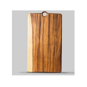 Planche à découper en bambou naturel pour la cuisine à domicile, préparation des aliments, découpe des légumes, tranchage des fruits et cuisson quotidienne - Product Image 6