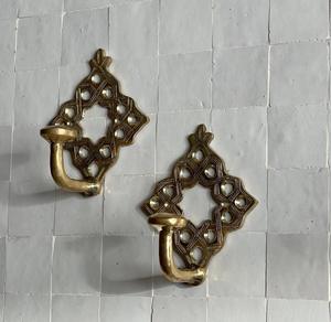 Crochets muraux industriels en métal robuste à double patte pour rangement de garage et chambre - Product Image 6