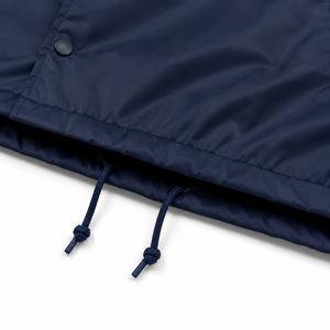 Women's Navy <b>Coach</b> Jacket Windproof Casual Turn-down Collar Regular Fit Polyester Shell Spring Style Training Jacket 2026 - Product Image 4