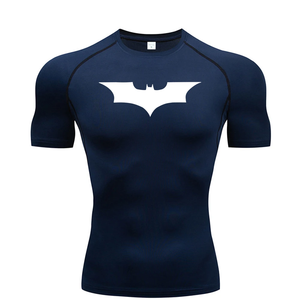 T-shirt sportif pour homme Index Apparel, vert fluo, manches courtes, col rond, séchage rapide, coupe ajustée, en polyester tricoté, longueur standard - Product Image 6