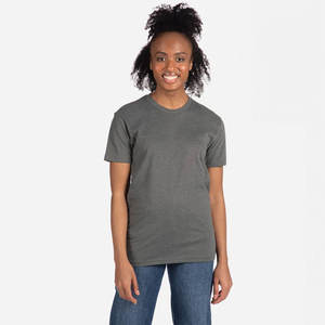 T-shirt à manches courtes col rond en jersey fin pour homme, vêtements personnalisés de haute qualité en tissu triblend - Product Image 5