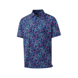 Polo pour hommes 100 % coton, col rabattu, respirant, lourd, modèle 2026, fabriqué en usine - Product Image 1