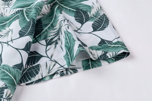 Chemises Hawaïennes pour Hommes en Lin à Boutons, Chemises de Plage Aloha Florales, Chemises Polo de Golf pour Hommes, Chemises Polo Hawaïennes pour Hommes - Product Image 4