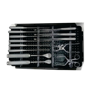 Ensemble d'instruments pour chirurgie lombaire avec étui de stérilisation noir, kit chirurgical lombaire pour applications orthopédiques et vertébrales - Product Image 4