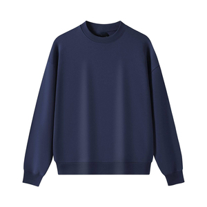 Sudadera de algodón OEM al por mayor en tejido French Terry, estilo relajado, MOQ bajo para marcas de streetwear estadounidenses - Product Image 1