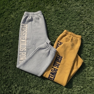 Pantalon de jogging en molleton 100% coton, taille élastique, broderie du fabricant, pantalon de jogging unisexe, pantalon en molleton d'hiver, pyjama - Product Image 3