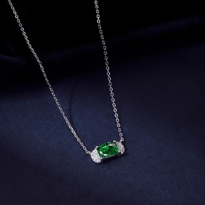 Bijoux Collier Boucles d'Oreilles de Luxe Léger S925 Sterling Silver Mothers Day Birthstone Women's Initial <span class=keywords><strong>Mom</strong></span> And Daughter Necklace - Product Image 2