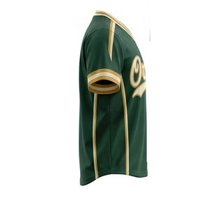 เสื้อเบสบอลสั้นพิมพ์ลายแบบซับลิเมชั่นตามสั่ง ผ้าโพลีเอสเตอร์ระบายอากาศได้ดี แห้งเร็ว ชุดทีม ผลิตจากโรงงานในจีน - Product Image 5