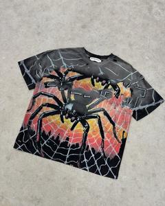 T-shirts à manches longues pour hommes, en coton 100% Terry épais, imprimés DTG, effet vintage, surdimensionnés, respirants et à séchage rapide - Product Image 2