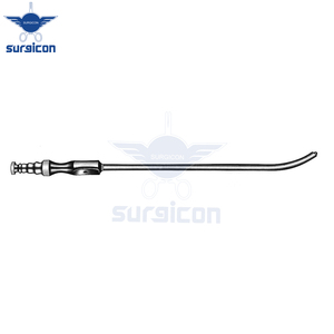 Tubo de Succión Adson de 21 cm / 8-1/2 Pulgadas de Diámetro, 4 mm, Acero Inoxidable, Instrumento Quirúrgico de Succión para Cirugía General ORL - Product Image 2
