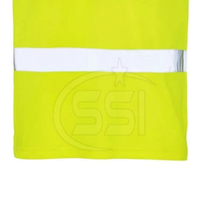 Factory Teams High Visibility Safety Polo Shirt Professional Reflective Water Proof Moisture Control Fabric ANSI Class 2 <b>LED</b> - Product Image 4
