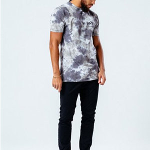 Vente directe usine – T-shirts délavés à l'acide pour hommes, coupe ample, légers, grandes tailles, 100 % coton – T-shirts délavés à l'acide pour hommes en promotion - Product Image 3