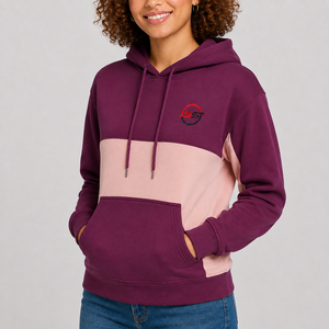 Sweat à capuche pour femme de qualité supérieure, logo imprimé personnalisé, en molleton de coton doux, respirant, écologique, pull-over décontracté pour femme - Product Image 3