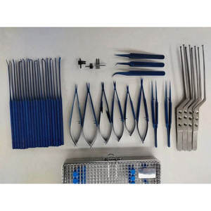 Ensemble d'instruments de microchirurgie, kit neurochirurgical, qualité allemande, acier inoxydable, instruments chirurgicaux manuels, certifiés CE - Product Image 6