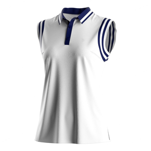 Camisetas de Golf sin Mangas para Mujer, Transpirables, de Punto, con Spandex, de Secado Rápido, Ropa de Alta Calidad, Camiseta sin Mangas para Tenis y Deportes de Polo - Product Image 4