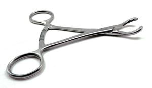 Pinzas Quirúrgicas Manuales para Sujeción Ósea de 5.5 Pulgadas, Instrumentos Ortopédicos de Acero Inoxidable - Product Image 3