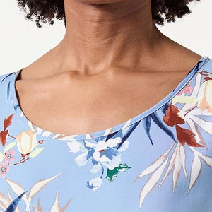 Camisetas de mujer de corte holgado con efecto tie-dye, manga corta, transpirables, de secado rápido, sublimadas, de alta calidad para mujer. - Product Image 3