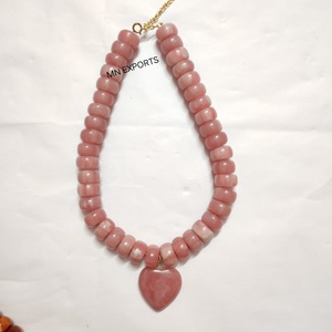 Collar de Perlas de Resina Estilo Ángel, Hecho a Mano, de Lujo, con Acabado Pulido, Hermoso Modelo para Mujer - Product Image 1