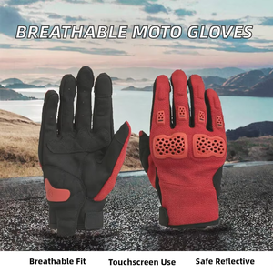 New Winter Breathable Windproof <b>Motorcycle</b> Gloves Reflective Outdoor Cycling Full Finger Touchscreen Unisex Moto <b>Scooter</b> Riding - Product Image 3