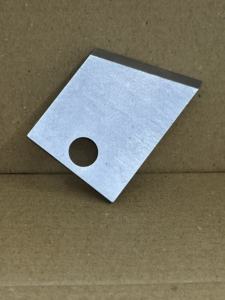 Lame de coupe fixe en carbure de tungstène pour broyeur de plastique abrasif, pièces à haute résistance des bords - Product Image 5