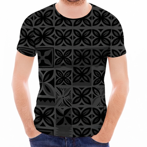T-shirt de luxe pour homme, T-shirt oversize épais pour homme, T-shirt de luxe épais tendance - Product Image 4