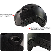 Casque de sécurité haute qualité pour paintball, wargame, airsoft et utilisation tout-terrain sur moto en toutes saisons
