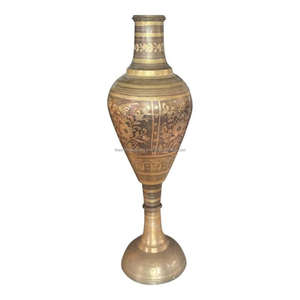 Florero de aluminio de estilo bohemio de calidad llamativa pulida Fácil sofá portátil Pantalla lateral Maceta de gran tamaño de TCD - Product Image 6