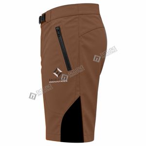 Pantaloncini da Mountain Bike per Uomo, <span class=keywords><strong>Shorts</strong></span> da Ciclismo Imbottiti, Elasticizzati e Traspiranti, Abbigliamento Sportivo Outdoor - Product Image 4
