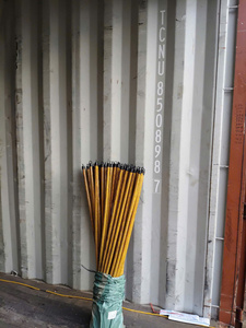 PVC Coated Wooden <b>Mop</b> Stick Broom Handle Brush Pole Wholesale/ Broomsticks WOODEN BROOM STICKS - Product Image 1