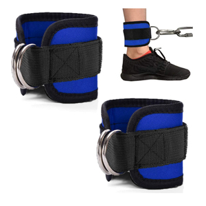 Factory Price Heavy Duty Breathable Neoprene Padded <b>Ankle</b> Straps Non-Slip Unisex Weightlifting <b>Ankle</b> <b>Support</b> Strap In Low MOQ - Product Image 6