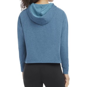 Sweat à capuche épais en coton et élasthanne pour femme, style coréen, décontracté, uni, avec logo personnalisé, grande taille, pour l'hiver et le printemps - Product Image 1