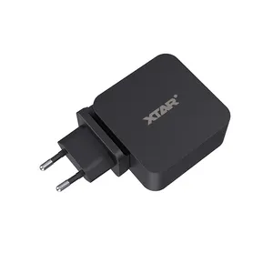 Xtar PD45W USB-C 5V 3A 9V 3A 12V 3A电源壁式充电器适配器苹果笔记本手机旅行充电器