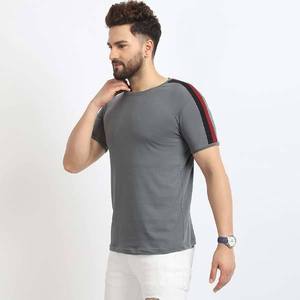 Camisetas de Hombre Lisas con Cuello Redondo, Transpirables, para Fitness, con Estampado Personalizado, en Oferta - Product Image 4